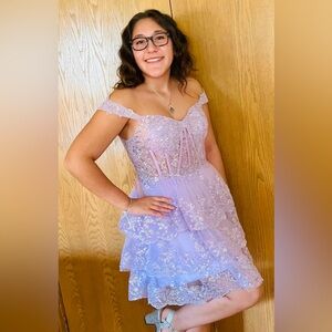 Used prom dress worn one night!